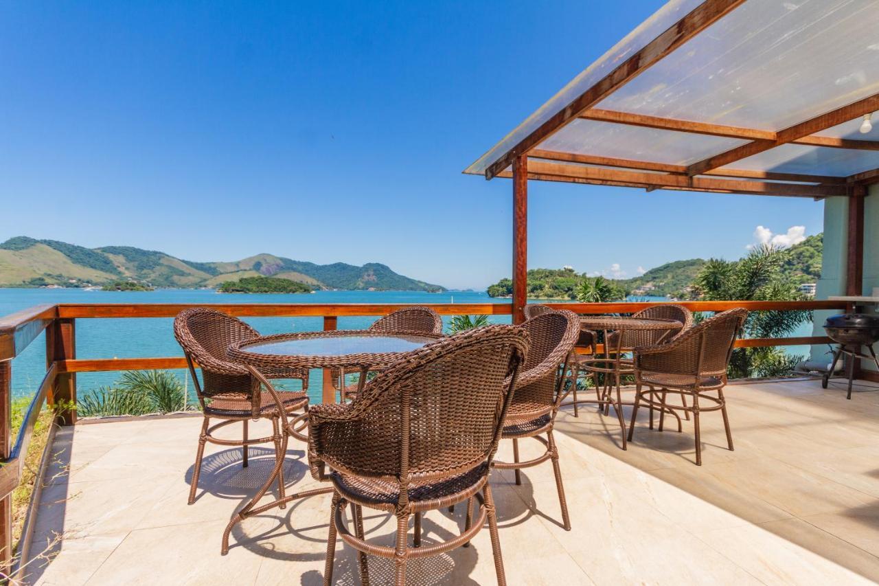 Conforto A Beira Mar! Apartamento Com Vista Para O Mar. Angra dos Reis Bagian luar foto