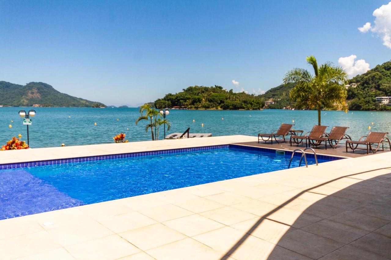 Conforto A Beira Mar! Apartamento Com Vista Para O Mar. Angra dos Reis Bagian luar foto
